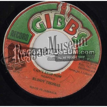 Ruddy Thomas - Cant Stop Now [Joe Gibbs]