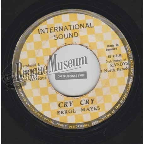 Errol Mayes - Cry Cry [International Sound]