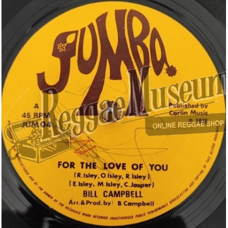 Bill Campbell - For The Love Of You [Jumbo]