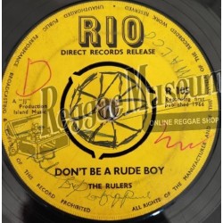 Rulers - Dont Be A Rude Boy [RIO]