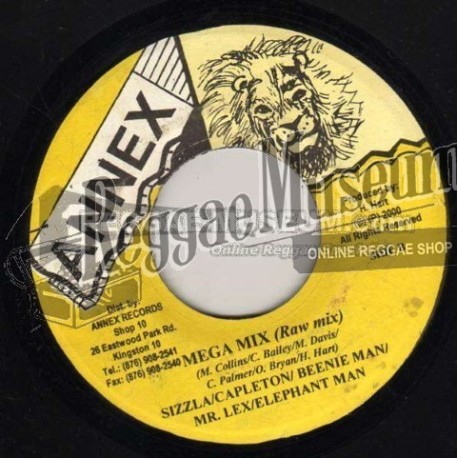 Sizzla Capleton Beenie Man - Mega Mix [Annex]