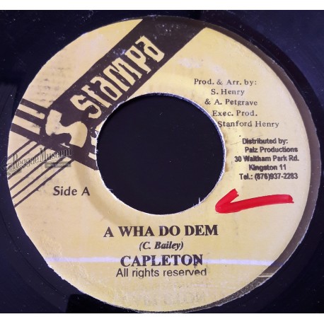 Capleton - Ask A Wha Do Dem [Stampa]