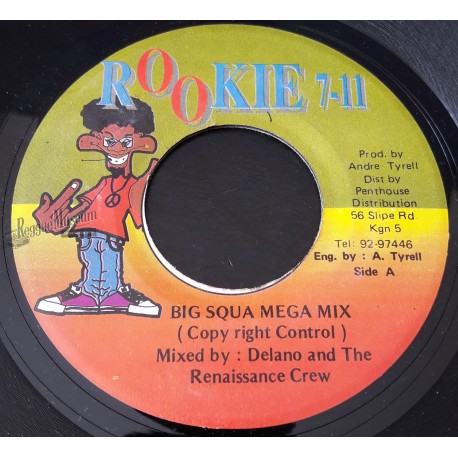 Delano Thomas - Big Squa Mega Mix [Rookie 711]