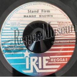 Barry Brown - Stand Firm [Irie Reggae]