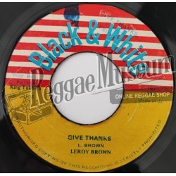 Leroy Brown - Give Thanks [Black & White]