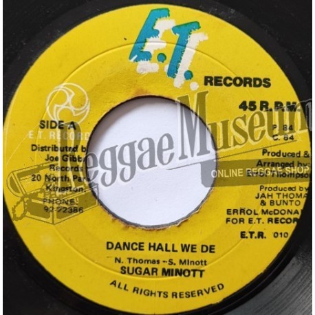 Sugar Minott - Dance Hall We De [ET]