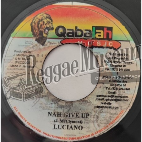 Luciano - Nah Give Up [Qabalah]