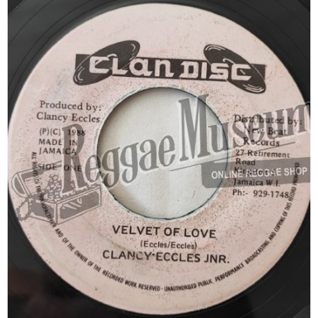 Clancy Eccles - Velvet Of Love [Clandisc]