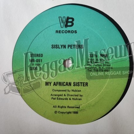 Sislyn Peter - My African Sister [WB]