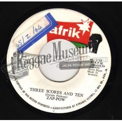 Zap Pow - Three Scores And Ten [Afrik]