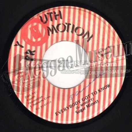 Sugar Minott - Everybody Got To Know [Youth Promotion]