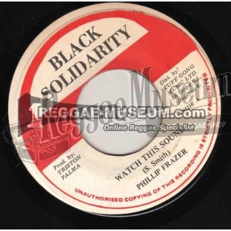 Phillip Fraser - Watch This Sound [Black Solidarity]