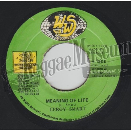 Leroy Smart - Meaning Of Life [WWS]