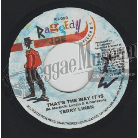 Terry Linen - Thats The Way It Is [Raggedy Joe]