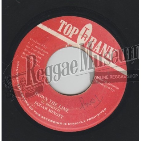 Sugar Minott - Down The Line [Top Rank]