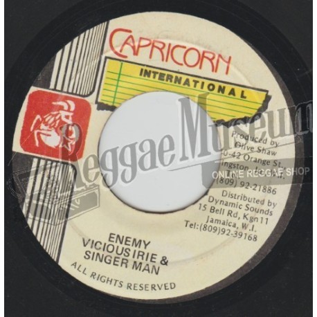 Vicious Irie & Singer Man - Enemy [Capricorn]