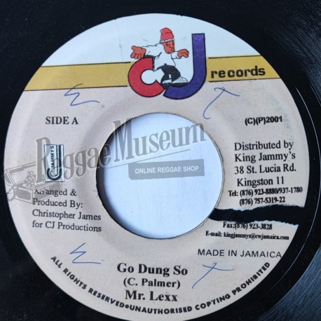 Mr Lexx - Go Dung So [CJ Records]