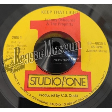 Johnny Osbourne - Keep That Light [Studio 1]