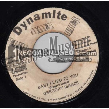 Gregory Isaacs - Baby I Lied To You [Dynamite]